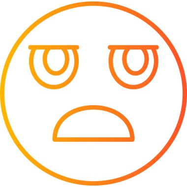 Modern simge vektör resimlemesini hayal kırıklığına uğrat