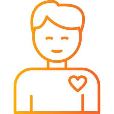 Doktor. Web simgesi basit illüstrasyon