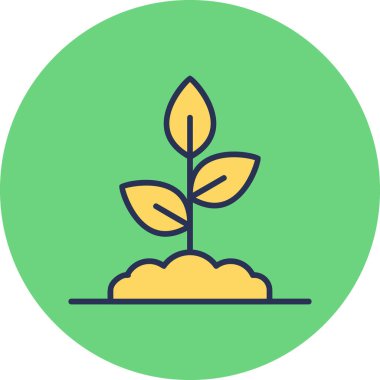 Sprout modern vector icon illustration