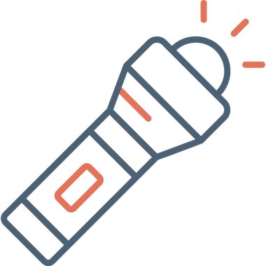 Modern simge vektör illüstrasyonunu yak