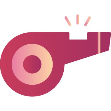 Whistle icon modern vector illustration