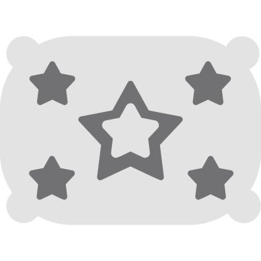 Yıldız. Web simgesi basit illüstrasyon