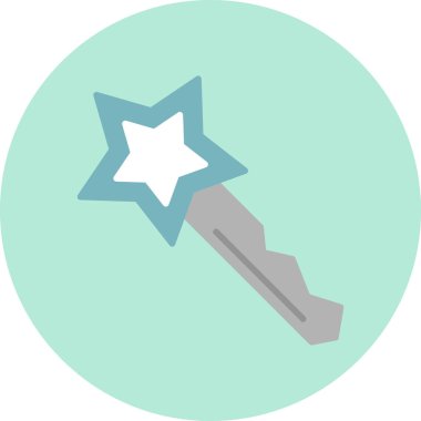 vektör anahtar becerileri simgesi renk arkaplanında izole