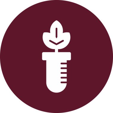 Bitki yetiştiriyorum. Web simgesi basit illüstrasyon