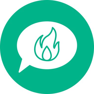 ileti ikonu vektör illüstrasyonu