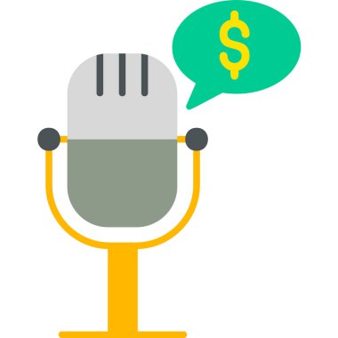 para işareti vektörü düz simge minimumu çizgi pictogram