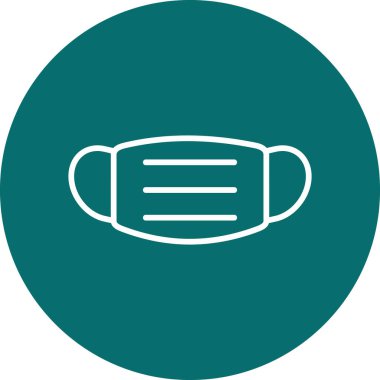 Tıbbi maske. Basit tasarım