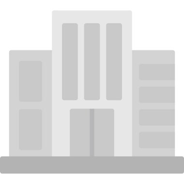 Otel modern simge vektör illüstrasyonu