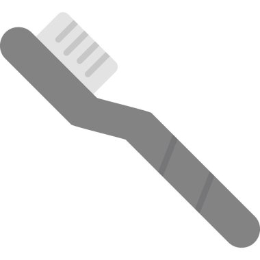 toothbrush icon. simple illustration for web