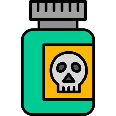 Simge vektör çizim zehir