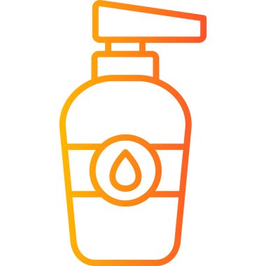 Bebek yağı modern ikon vektör illüstrasyonu