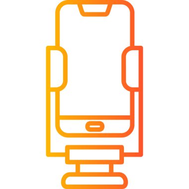 Smartphone Simgesi, vektör illüstrasyonu