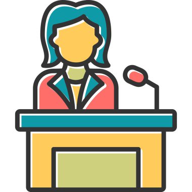 hoparlör vektör illüstrasyonu