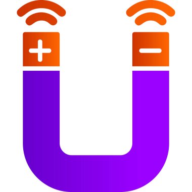 mıknatıs simgesi vektör çizimi