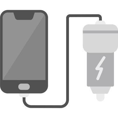 Telefon simgesinin vektör illüstrasyonu