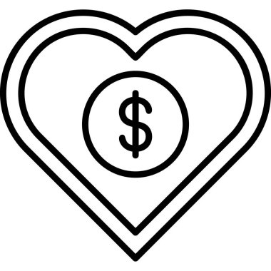 Favori web simgesi vektör illüstrasyonu