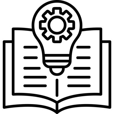 Bilgi. Web simgesi basit tasarım