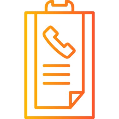 Arama listesi geçmişi modern simge vektör çizimi