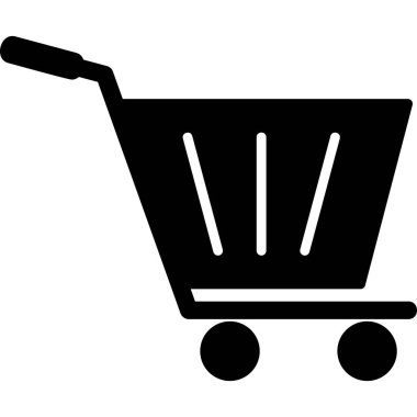 Trolley icon, illustration for web