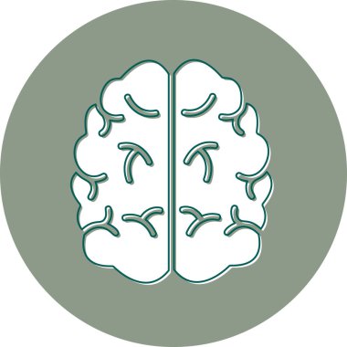 Brain modern vector icon illustration