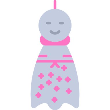 Bebeğim. Web simgesi basit illüstrasyon