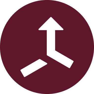 ok simgesinin vektör illüstrasyonu