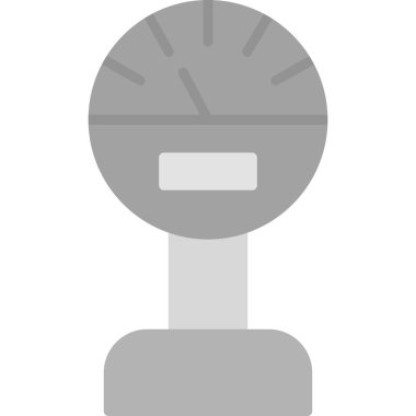 Basınç Ölçeği modern simgesi, vektör illüstrasyonu