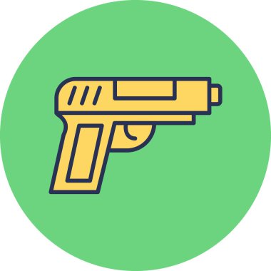 Askeri simgenin vektör illüstrasyonu