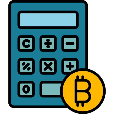 Web hesap makinesi simgesi. vektör illüstrasyonu