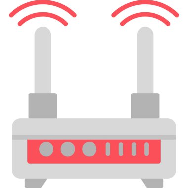 Wifi Router modern vector icon illustration