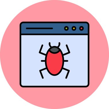 vector illustration of abstract website