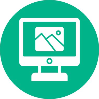 seo modern simgesinin vektör illüstrasyonu