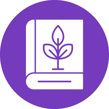 Kitap simgesi, modern tasarım illüstrasyonu