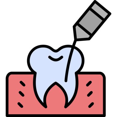 Kök kanal modern simgesi, vektör illüstrasyonu