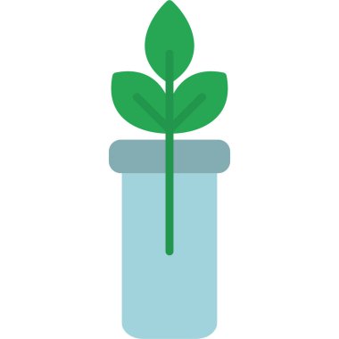 Gmo modern simge, vektör illüstrasyonu