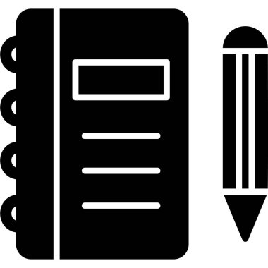 Kitap. Web simgesi basit illüstrasyon