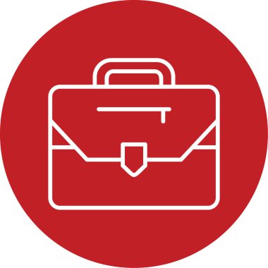 Çanta. Web simgesi basit tasarım 