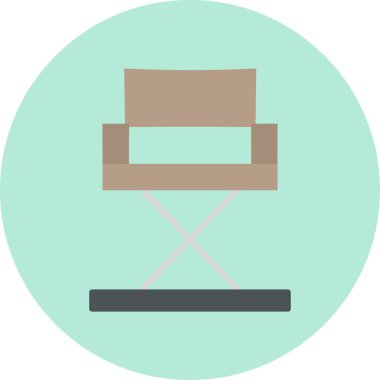 Mobilya Yöneticisi. Web simgesi illüstrasyonu 