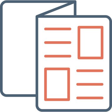 Dosya. Web simgesi basit illüstrasyon