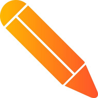 Kalem. Web simgesi vektör illüstrasyonu