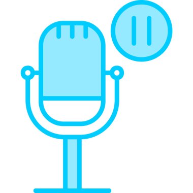 Web simgesi vektör illüstrasyonunu duraklat