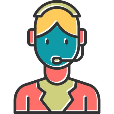 call center. vector illustration, Customer Service