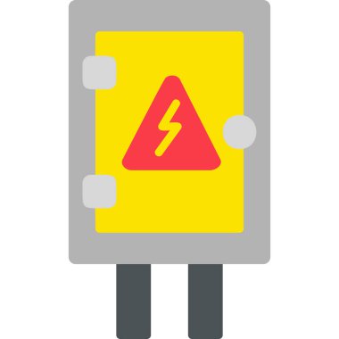 Uyarı. Web simgesi basit illüstrasyon