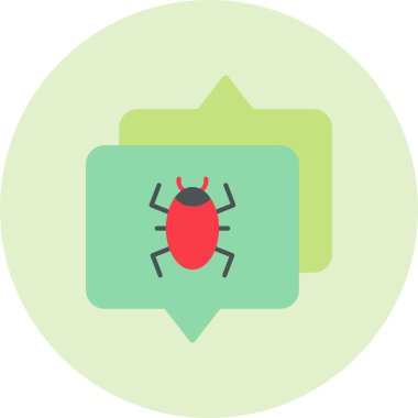 konuşma kabarcığı vektör çizimi