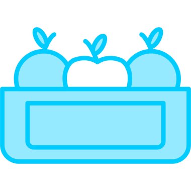 yiyecek ve içecek vektör simgesi