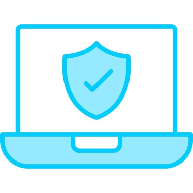 Bilgisayar. Web simgesi basit illüstrasyon