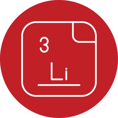 Lityum, sembolü Li ve atom numarası 3 olan kimyasal bir elementtir. Yumuşak, gümüş beyazı bir alkali metaldir. Standart koşullar altında, en az yoğun metal ve en az yoğun katı elementtir. Vektör simgesi