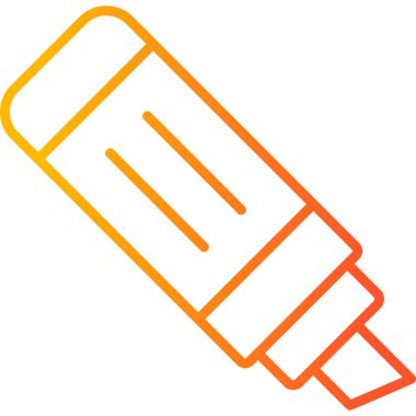 İşaretleyici. Web simgesi vektör illüstrasyonu