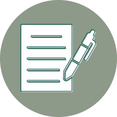 Vektör simgesi yaz. düz biçim illüstrasyonu.  