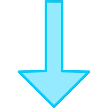 Yön gösteren ok, ağ basit simgesi